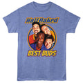 Light blue heather Half Baked t-shirt featuring Half Baked Best Buds design