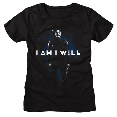 The Hunger Games Ladies T-Shirt - I Am I Will