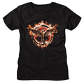 The Hunger Games Ladies T-Shirt - Flaming Mockingjay