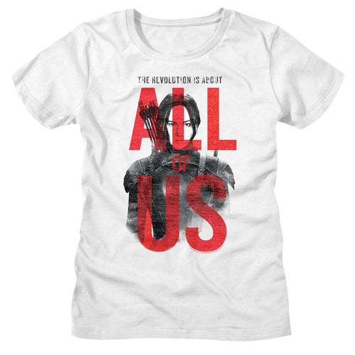 The Hunger Games Ladies T-Shirt - All of Us