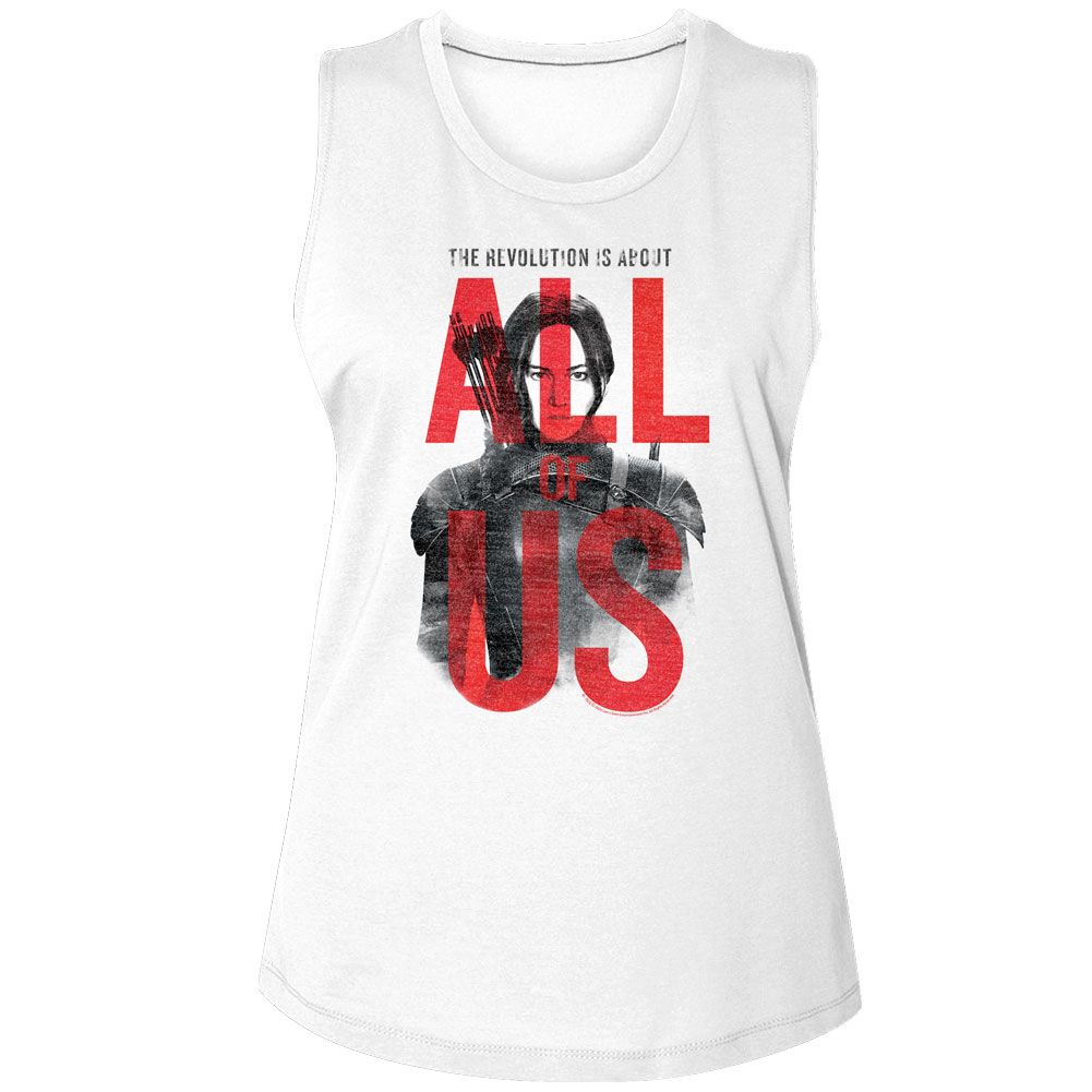 The Hunger Games Ladies Muscle Tank - All of Us