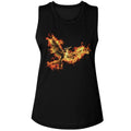 The Hunger Games Ladies Muscle Tank - Mockingjay Pt 2 Pin