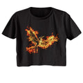 The Hunger Games Ladies Crop Top - Mockingjay Pt 2 Pin