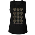 The Hunger Games Ladies Muscle Tank - District Badges