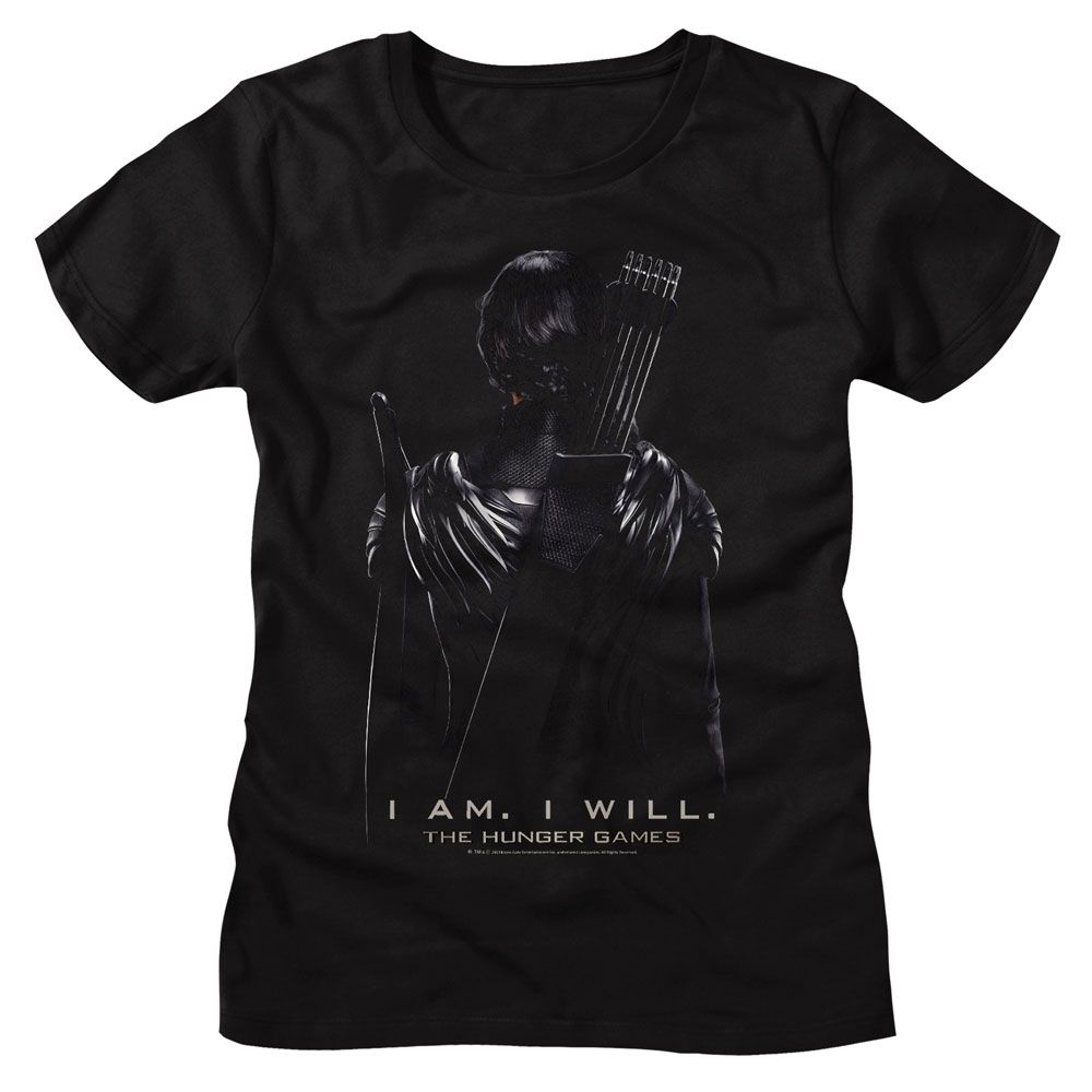 The Hunger Games Ladies T-Shirt - Katniss Back