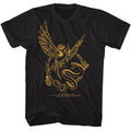 Black The Hunger Games t-shirt featuring The Hunger Games Boss Fight Simple design
