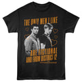 Black The Hunger Games t-shirt featuring a Fictional and from 12 design