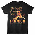 Black The Hunger Games t-shirt featuring a Golden Boy design