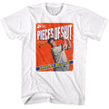 White Happy Gilmore t-shirt featuring Happy Gilmore Pieces For Breakfast design