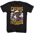 Black Happy Gilmore t-shirt featuring Happy Gilmore Chubbs Peterson design