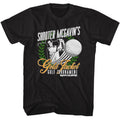 Black Happy Gilmore t-shirt featuring Happy Gilmore Gold Jacket Tournament design