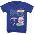 Royal blue Happy Gilmore t-shirt featuring Happy Gilmore Happy Land design