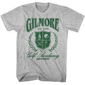 Gray heather Happy Gilmore t-shirt featuring Happy Gilmore Golf Academy design