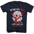 Navy Happy Gilmore t-shirt featuring Happy Gilmore You Think That's Funny design