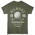 Military green Happy Gilmore t-shirt featuring Happy Gilmore Waterbury Open design