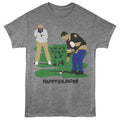 Graphite heather Happy Gilmore t-shirt featuring Happy Gilmore Tap It design