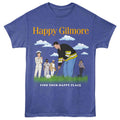 Royal heather Happy Gilmore t-shirt featuring Happy Gilmore Find Your Happy Place design