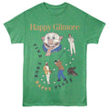 Kelly green heather Happy Gilmore t-shirt featuring Happy Gilmore Happy Place design