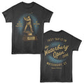 Smoke gray Happy Gilmore t-shirt featuring Happy Gilmore Trophy design (front and back)