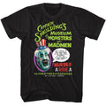Black House of 1000 Corpses t-shirt featuring House of 1000 Corpses Museum design — Captain Spaulding's Museum of Monsters...