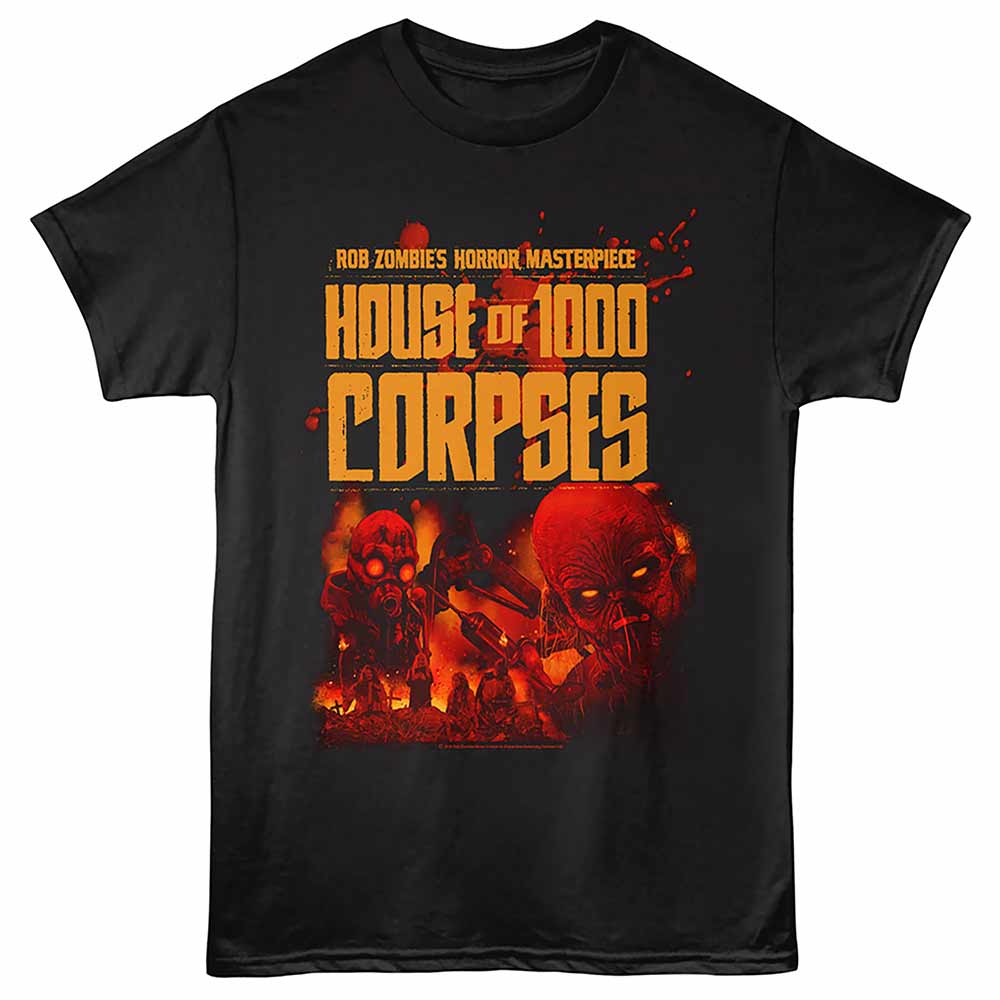 Masterpiece House of 1000 Corpses t-shirt in black