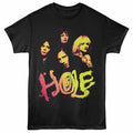 Group Shot Hole t-shirt in black