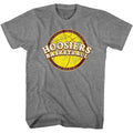 Graphite heather Hoosiers t-shirt featuring Hoosiers Basketball design