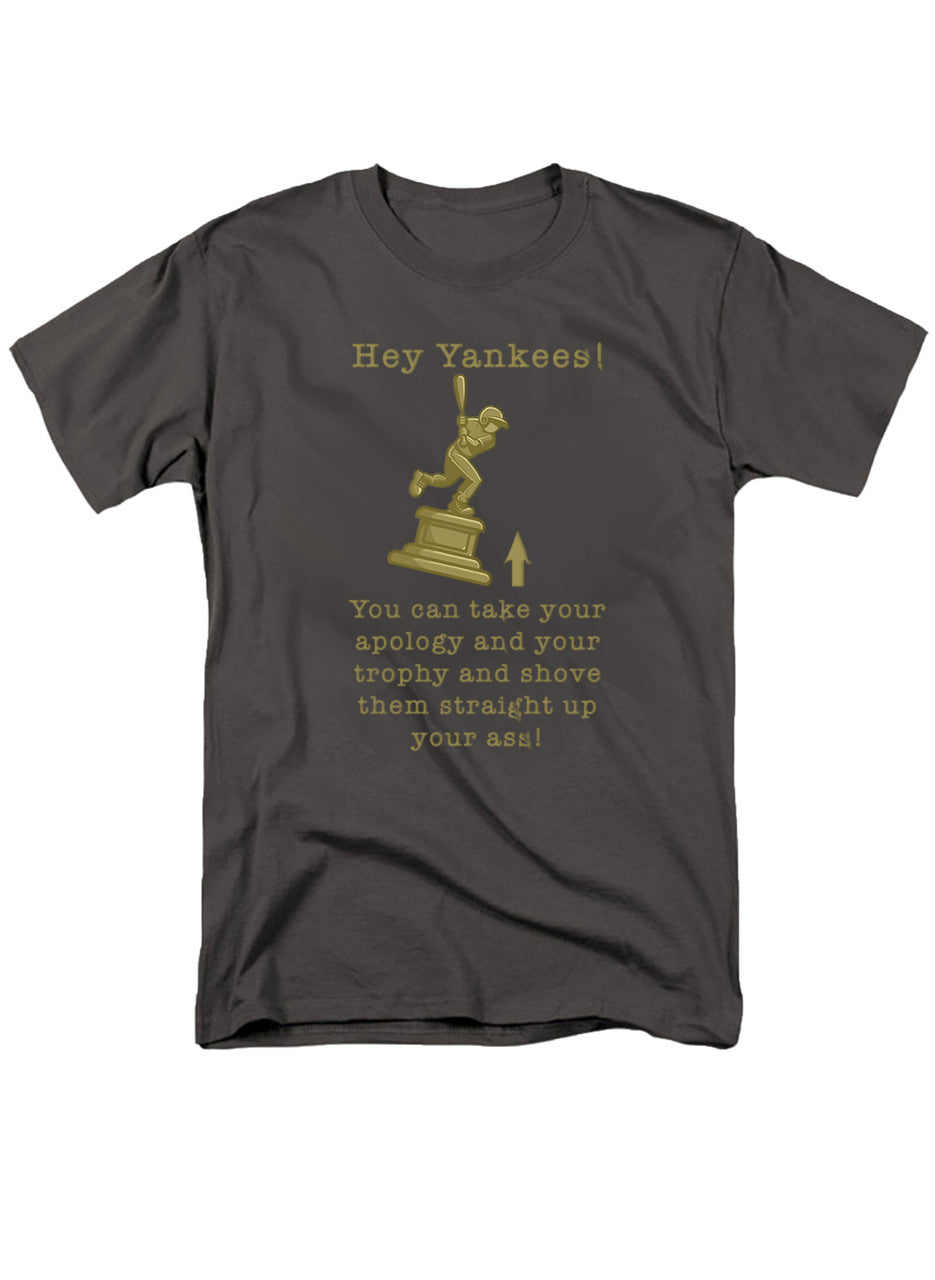 Charcoal Hey Yankees T-Shirt