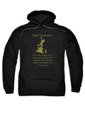 Black Hey Yankees Hoodie