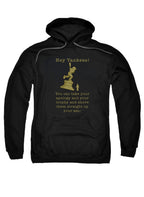 Black Hey Yankees Hoodie