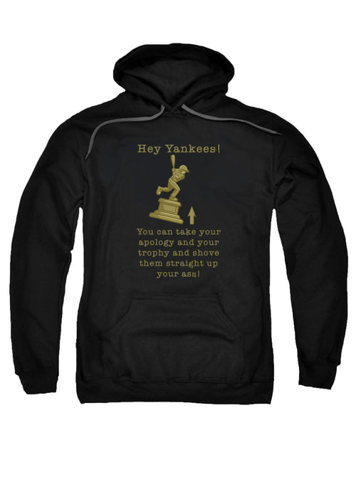 Black Hey Yankees Hoodie