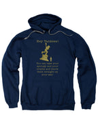 Navy Hey Yankees Hoodie