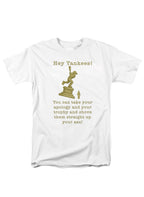 White Hey Yankees T-Shirt