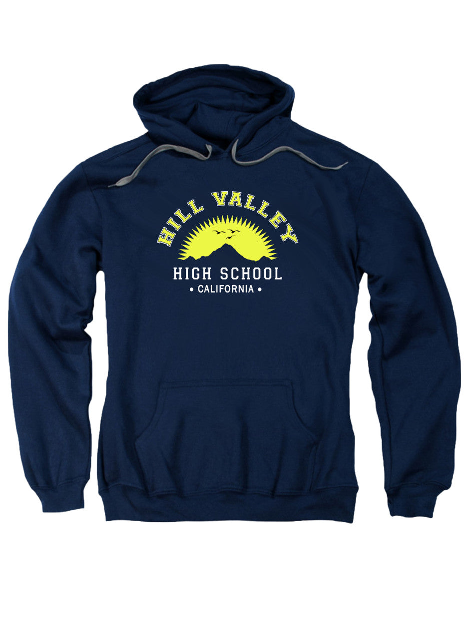 Navy Hill Valley Hoodie