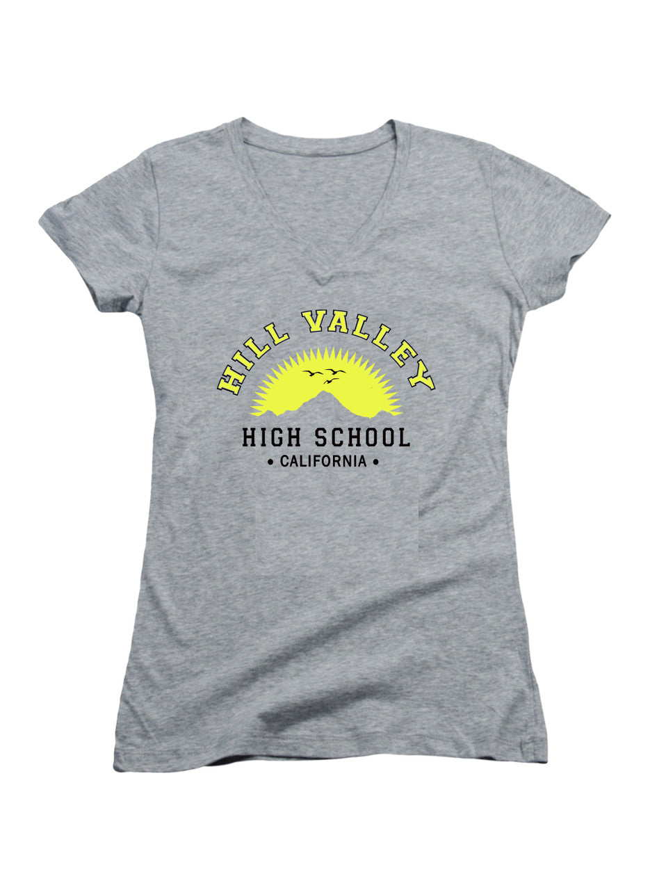 Gray Hill Valley Juniors V-Neck T-Shirt
