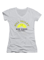 White Hill Valley Juniors V-Neck T-Shirt