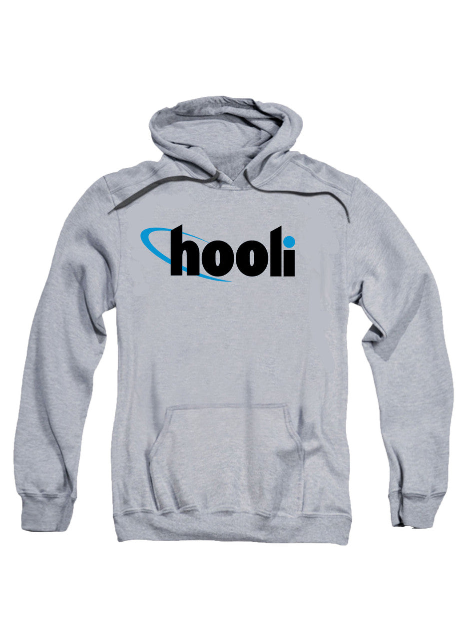 Gray Hooli Logo Hoodie