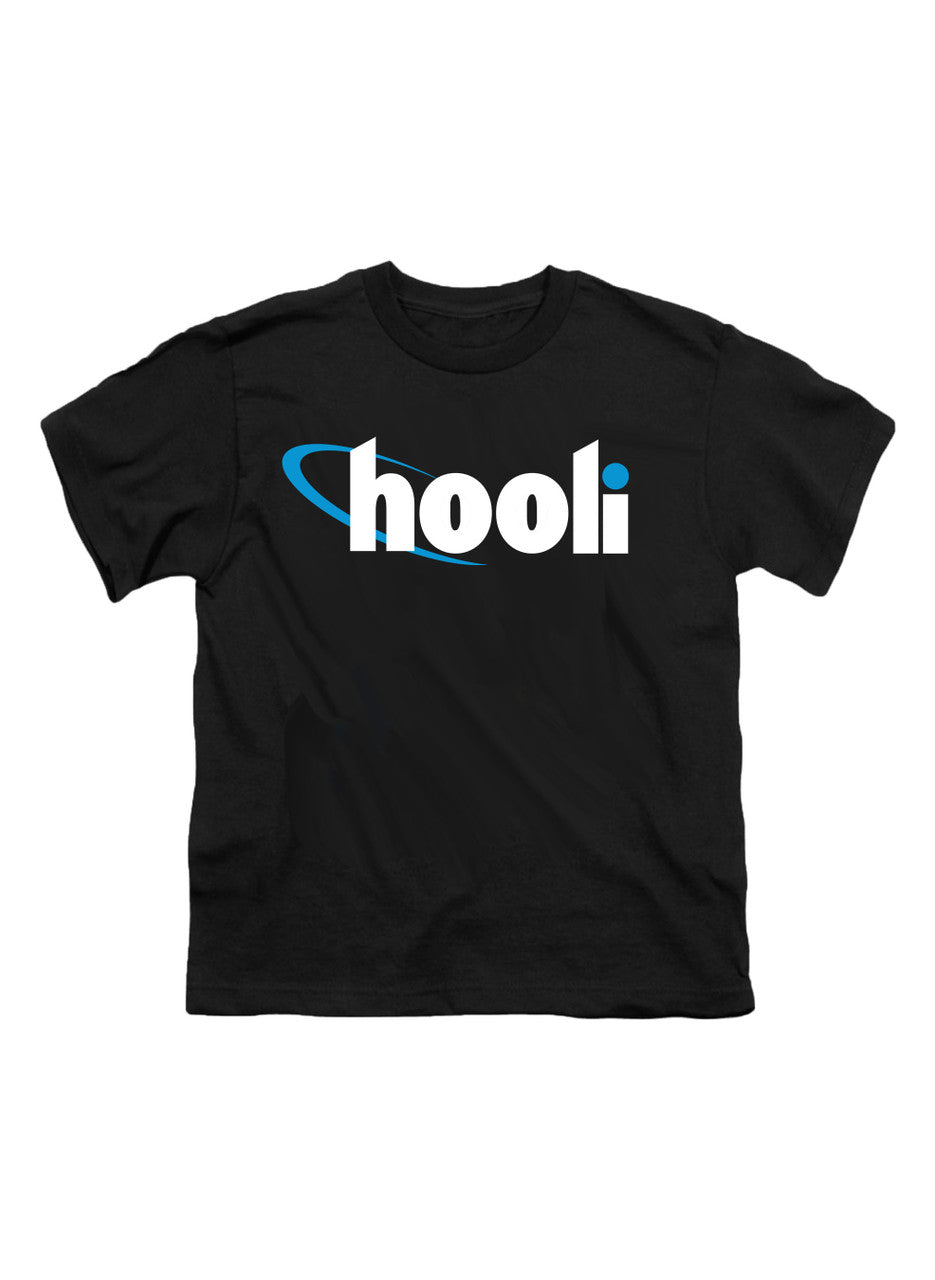 Black Hooli Logo Youth/Toddler T-Shirt