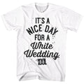 White Billy Idol t-shirt featuring Billy Idol Nice Day design