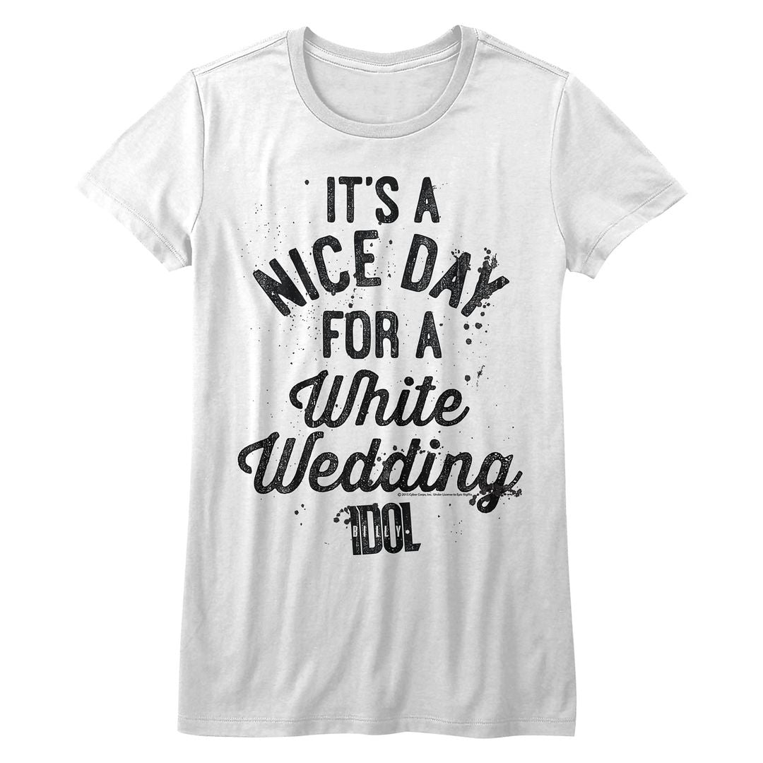Billy Idol Ladies T-Shirt - Nice Day
