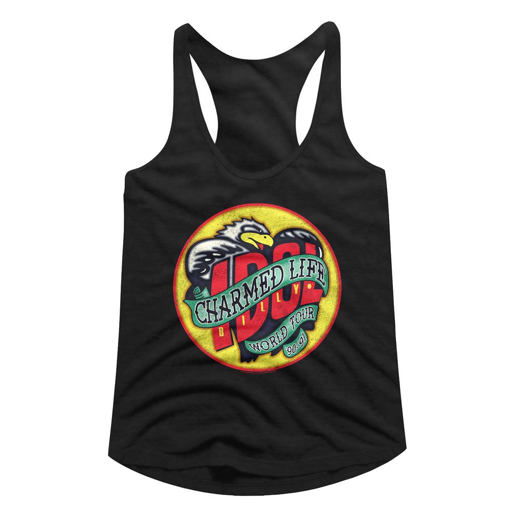 Billy Idol Ladies Racerback - Charmed Life