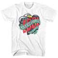 White Billy Idol t-shirt featuring Billy Idol Circleless design