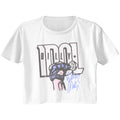 Billy Idol Ladies Crop Top - Idol Fist