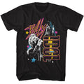 Black Billy Idol t-shirt featuring Billy Idol Fist Up design