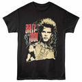 Black Billy Idol t-shirt featuring a Chain design