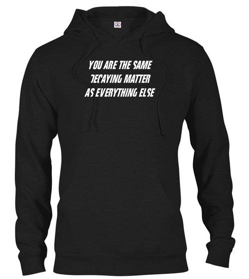 Black Decaying Hoodie