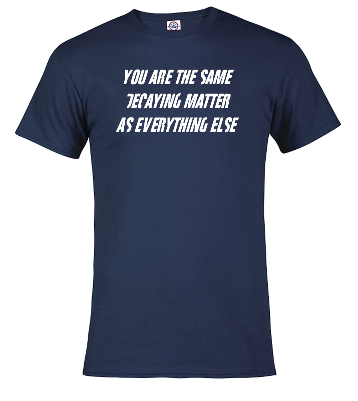 Navy Decaying T-Shirt