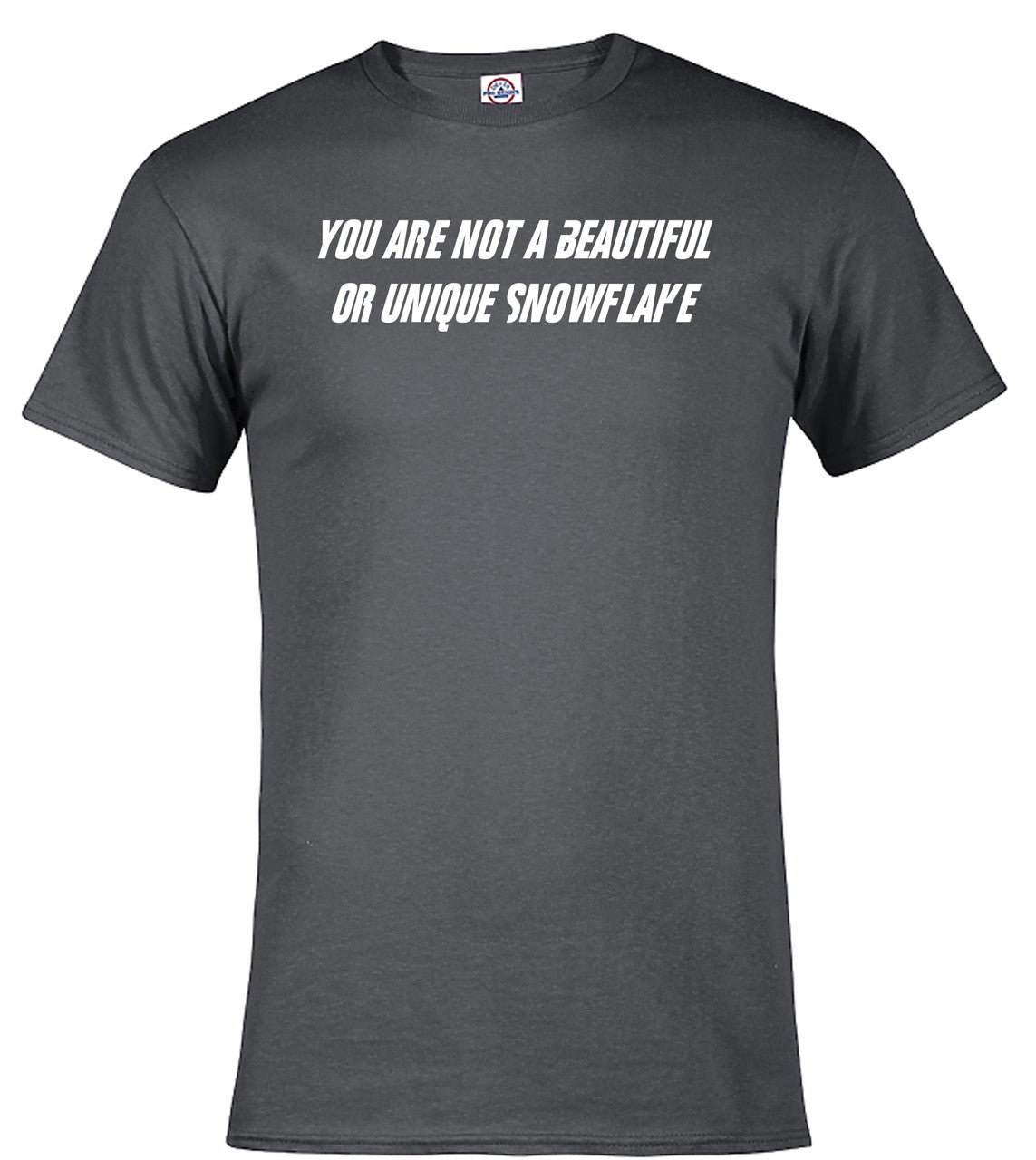 Charcoal Snowflake T-Shirt