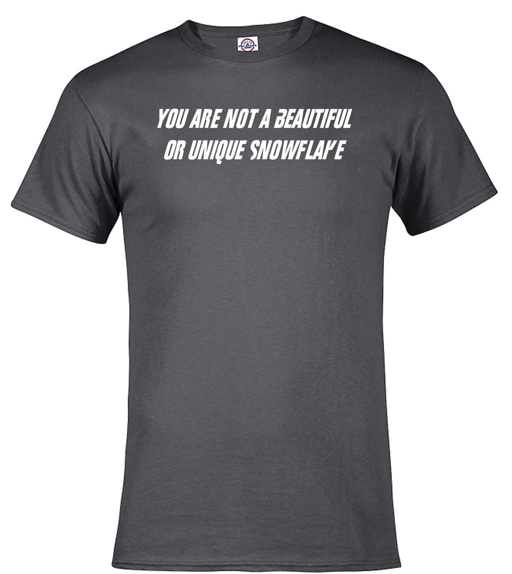 Charcoal Snowflake T-Shirt