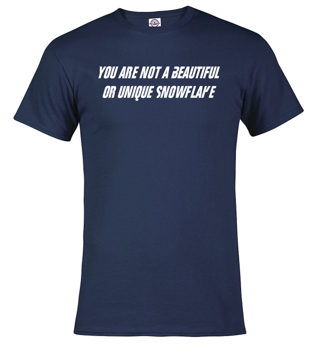 Navy Snowflake T-Shirt